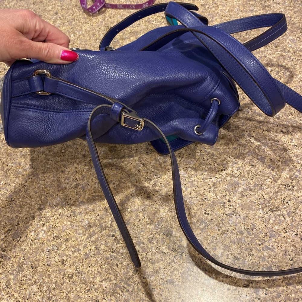Coach F24385 French Blue Park Leather Backpack - Picture 14 of 17